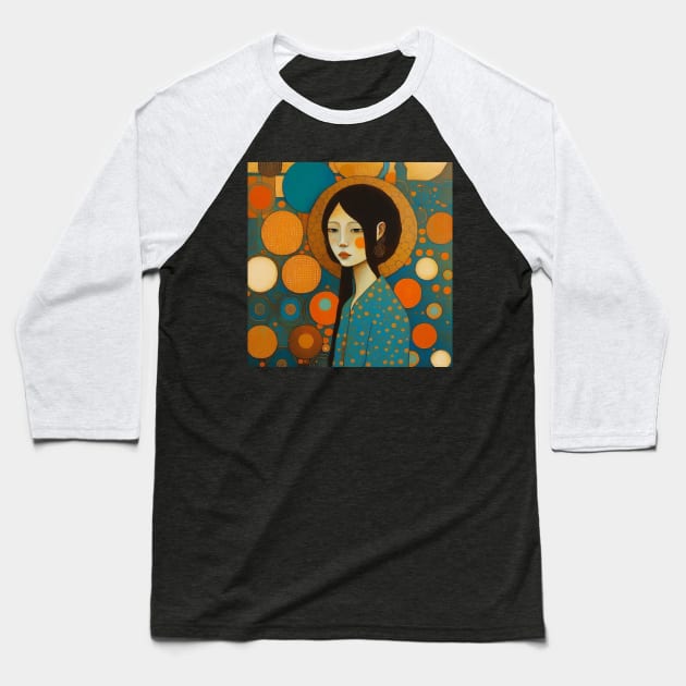 Asian Abstract Baseball T-Shirt by n23tees